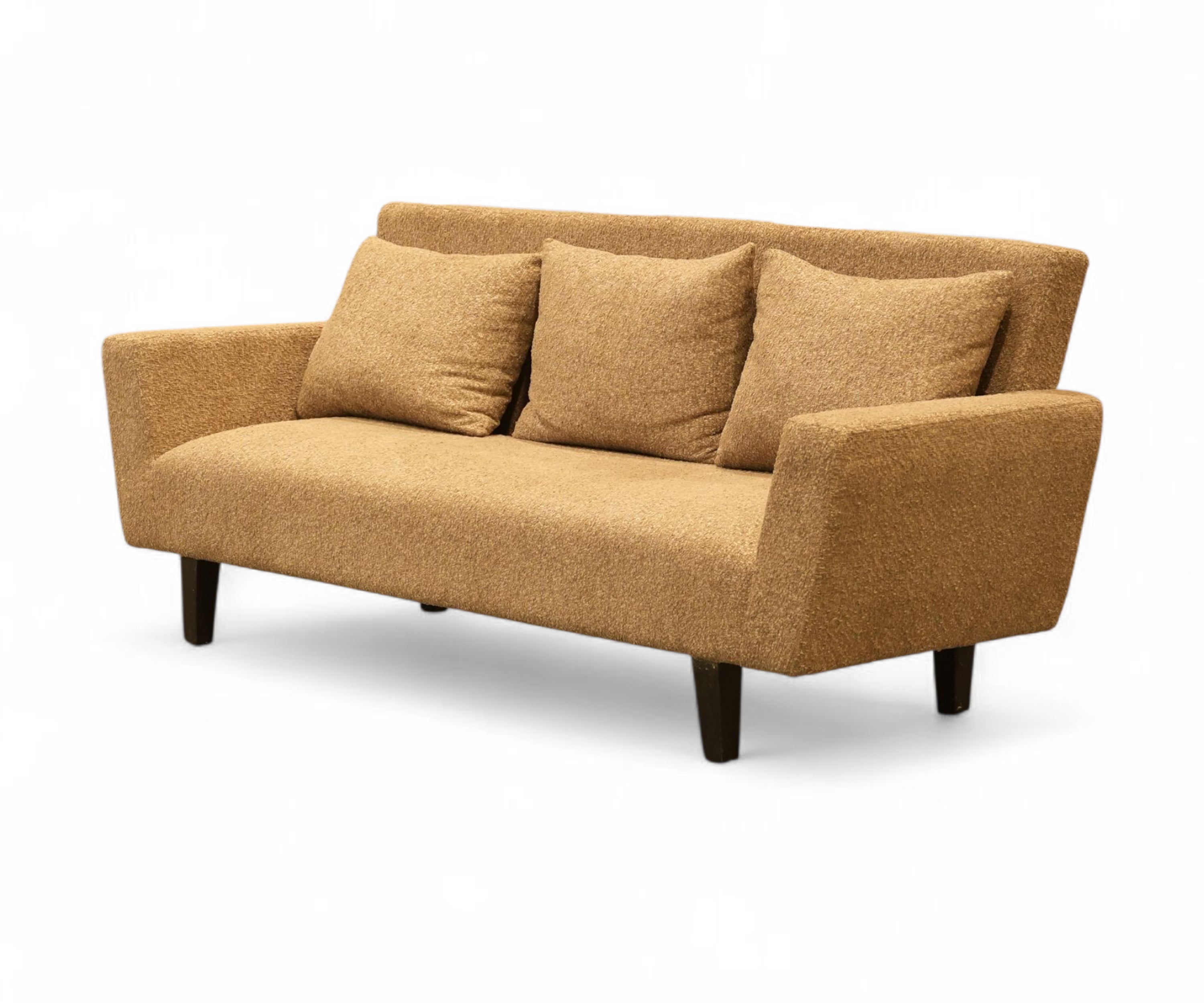Modern Bouclé 3-Seater Sofa