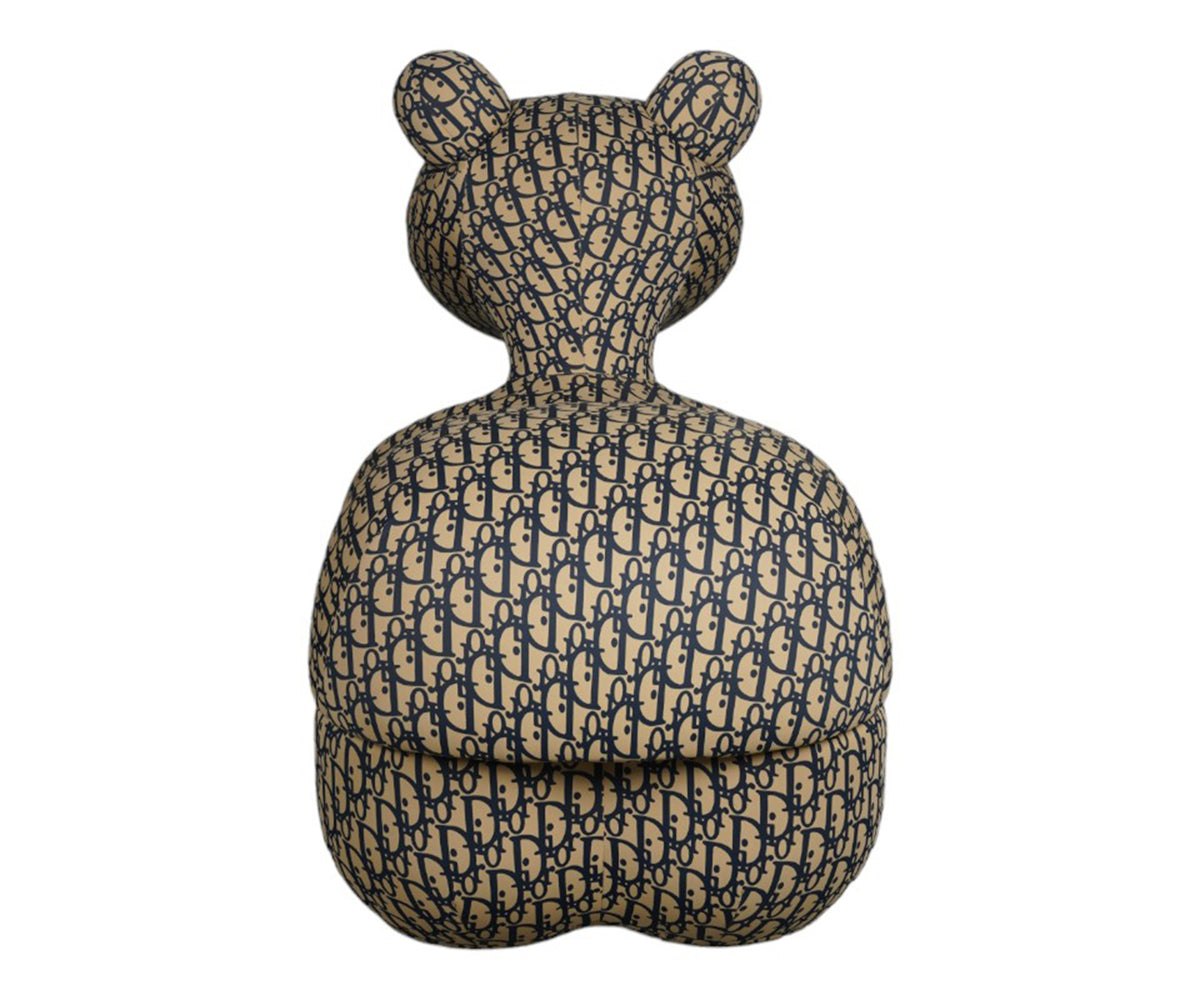 Oblique Animal Shaped Accent Chair