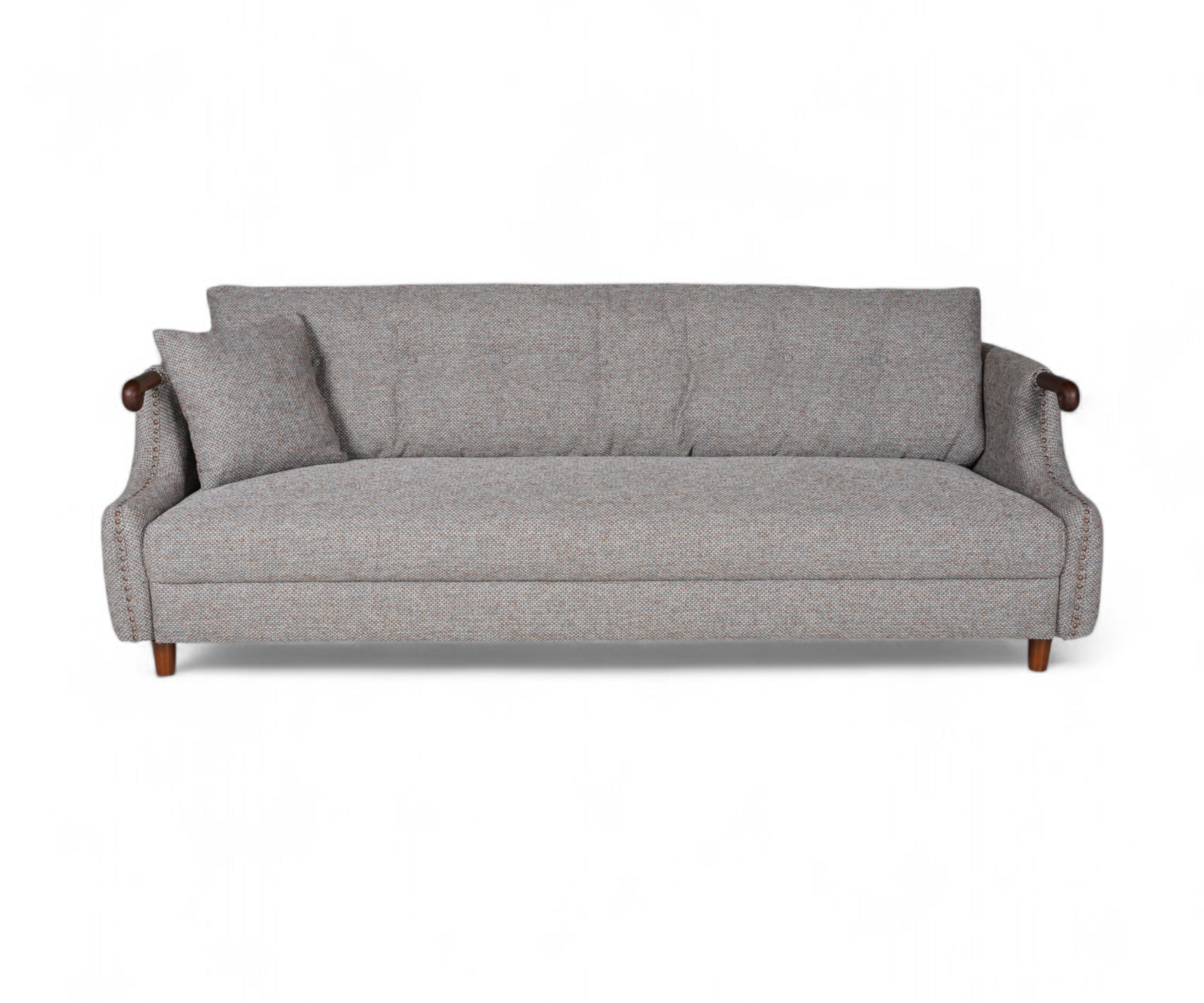CONTEMPORARY STRUCTURED 3 SEATER SOFA