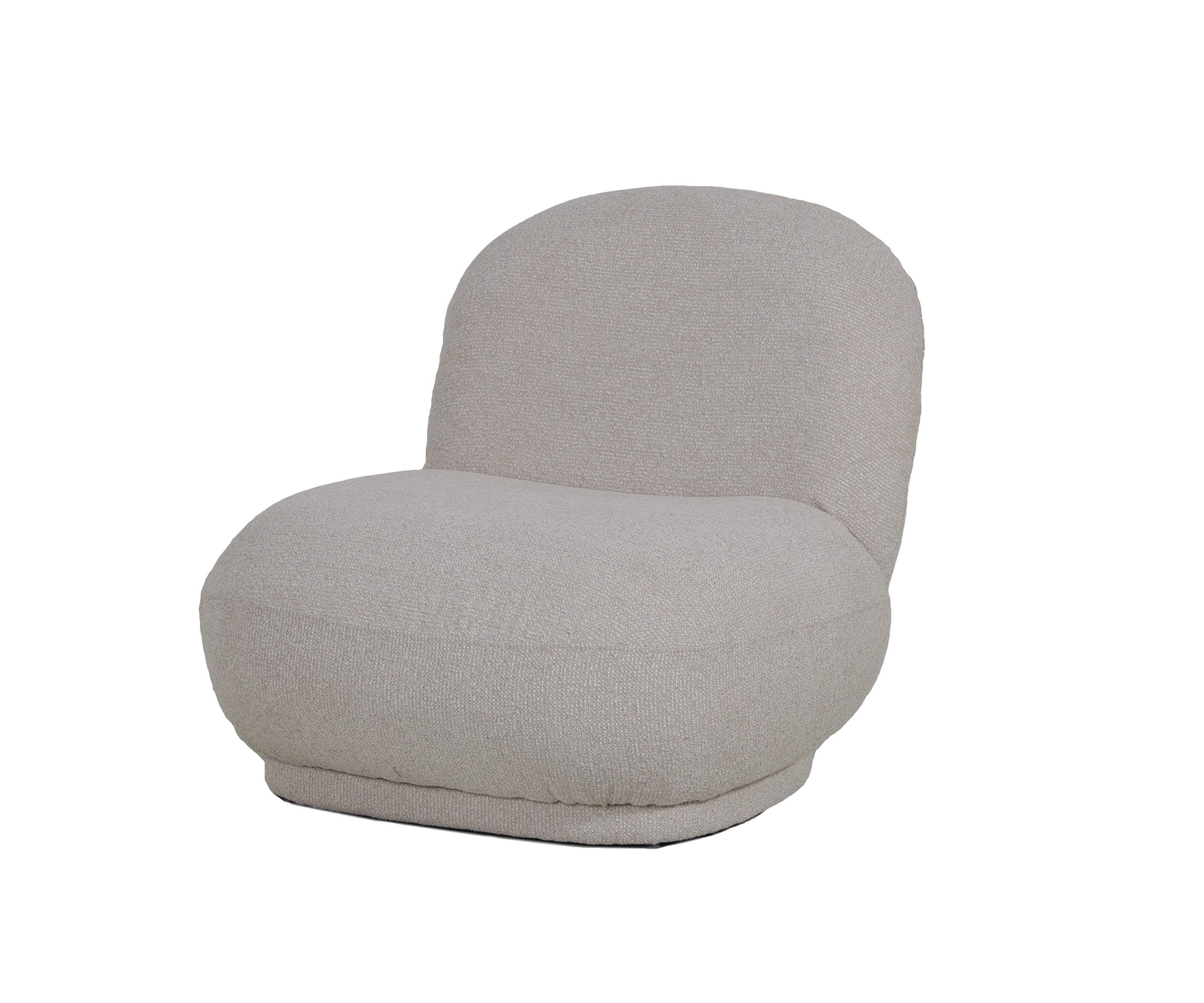 Modern Boucle Accent Chair