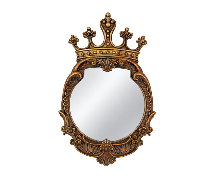 Baroque Imperial Crown Mirror Frame
