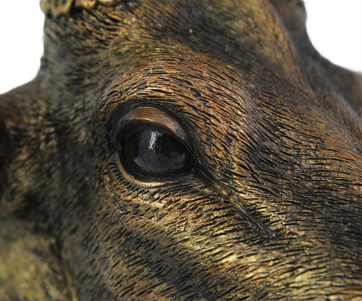Antlered Stag Head Table Lamp