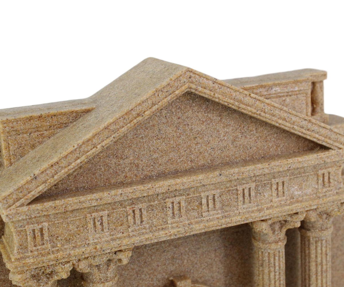 Roman Temple Facade Bookends