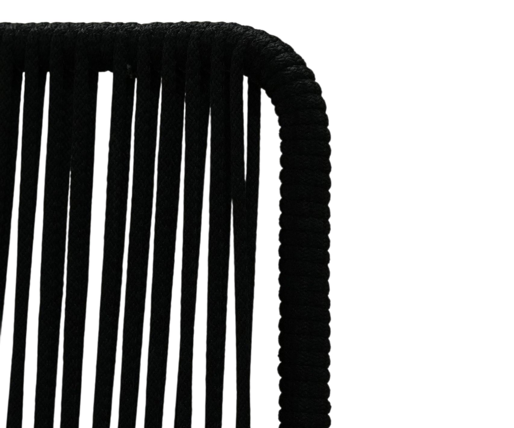 Sleek Rope Back Bar Stool_detail